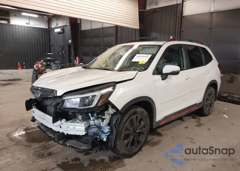 2021 Subaru Forester Sport из США, поврежденный, VIN JF2SKARC0MH552404